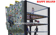 Best Vertical Outdoor Kids Climbing Equipment , Childrens Climbing Frames For Their Competition for sale
