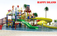 Best Custom 12.5m Galvanized Steel Pool Water Slides For Amusement Park for sale
