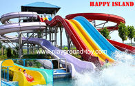 Best Fiberglass Big Water Slide Water Amusement Park For Amusement Park for sale