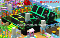 Best Indoor Trampoline For Kids , Trampoline With Enclosure Jumping Products For Children for sale