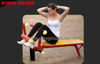 Best Outdoor Gym Equipment , Outside Gym Equipment For Park Single Abdomen for sale