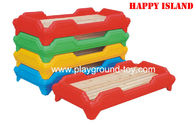 Best Kindergarten Classroom Children Bed Furniture Plastic / Wood Bed Preschool  Day Care for sale
