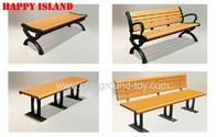 Best Wooden Garden Benches , Garden Park Bench With 150cm Or 120cm Length for sale