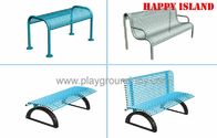 Best Recycled Park Benches Galvanized Steel Garden Park Bench For Oudoor for sale