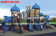 China Red Blue Yellow  Outdoor Playground Equipment For Park  1040 x 550 x 540 distributor