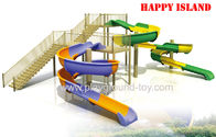 Best Water Park Equipments ,  Common Dreamland Aqua Park Facility FRP High Speed for sale